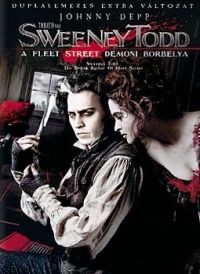 Tim Burton - Sweeney Todd - A Fleet Street démoni borbélya (DVD) *Antikvár-Kiváló állapotú*