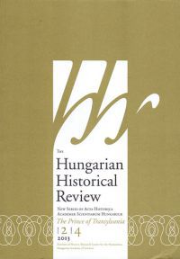  - The Hungarian Historical Review 2/4