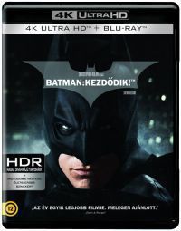 Christopher Nolan - Batman - Kezdődik (4K Ultra HD (UHD) + BD)