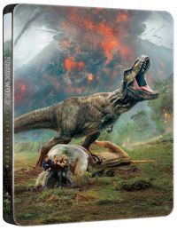 J.A. Bayona - Jurassic World: Bukott birodalom (3D Blu-ray+BD) - limitált, fémdobozos változat ("T-Rex" steelbook)