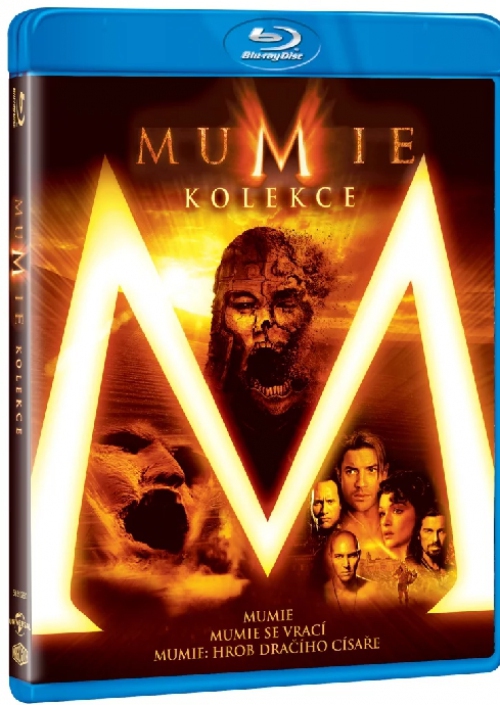 Stephen Sommers; Chuck Russell;  - A múmia trilógia (3 Blu-ray) *Import-Magyar szinkronnal*