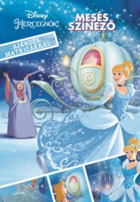  - Disney Hercegnők - Mesés színező ajándék matricákkal