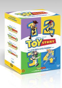 Josh Cooley, John Lasseter - Toy Story 1-4. gyűjtemény (4 DVD)