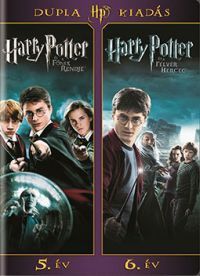 David Yates - Harry Potter 5-6. év (Főnix Rendje / Félvér Herceg) (2 DVD)