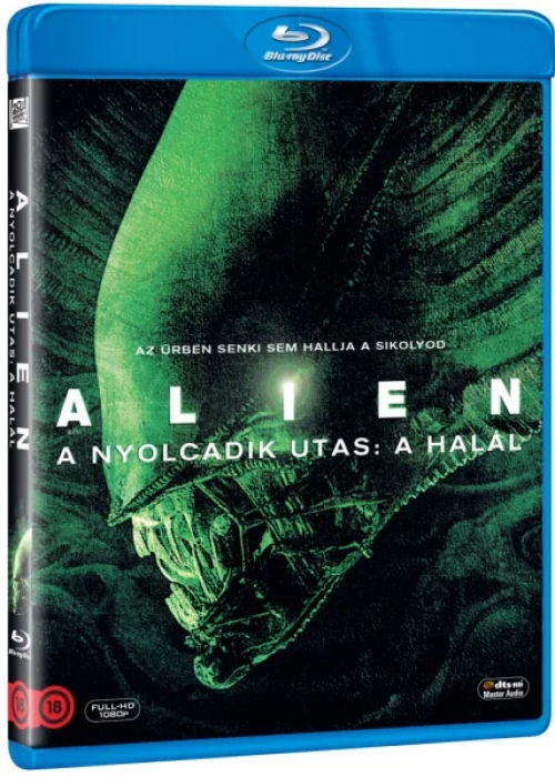 Ridley Scott - Alien - A nyolcadik utas: a Halál (Blu-ray) *1979 - 1. rész* *Magyar kiadás*