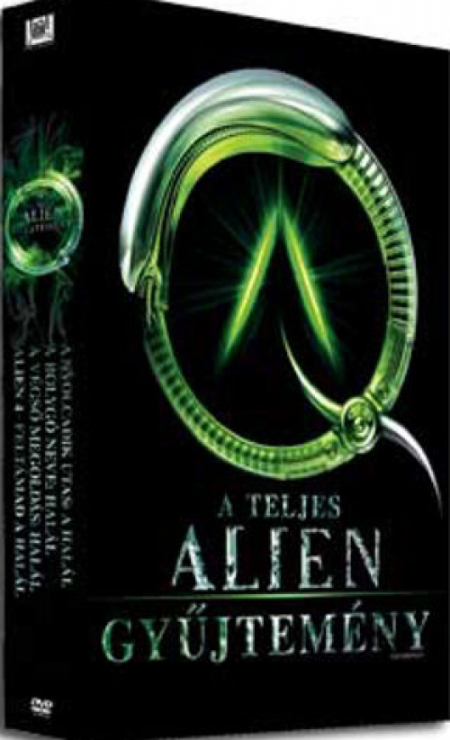 James Cameron - Alien - A teljes gyűjtemény 1-4. (4 DVD) *Antikvár - Kiváló állapotú*
