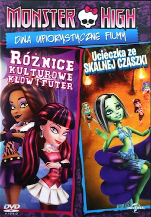 Dustin Mckenzie - Monster High: Két film! - Menekülés a koponya szigetről/Kulturális különbségek (DVD)   
