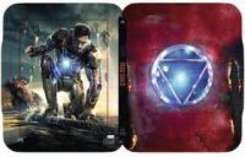 Shane Black - Iron Man - Vasember 3. - limitált, fémdobozos változat (steelbook) (3D Blu-ray + BD) *Antikvár-Bontatlan-Magyar kiadás*