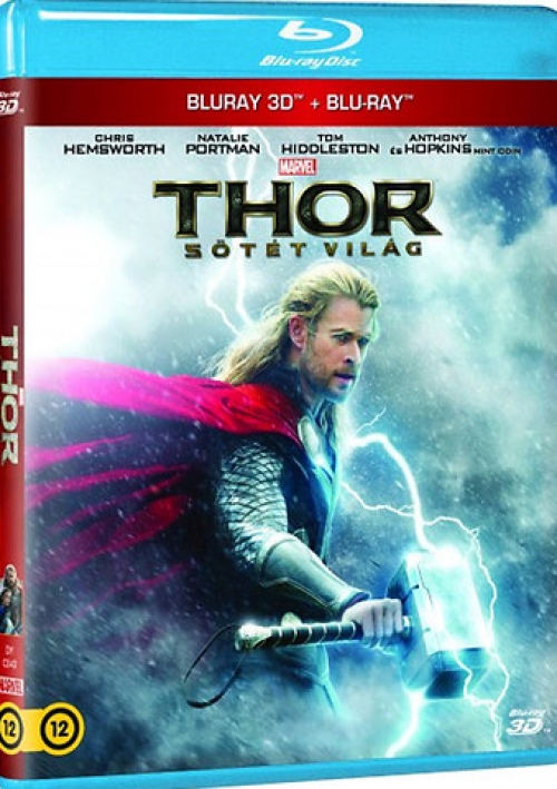 Alan Taylor - Thor: Sötét világ (3D Blu-ray+BD) *Antikvár-Kiváló állapotú*