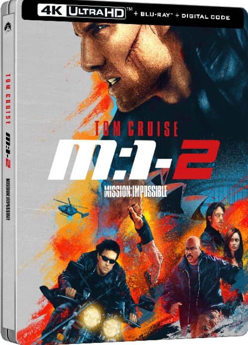 John Woo - M:I-2 Mission: Impossible 2. (4K UHD + Blu-ray)  - limitált, fémdobozos változat (steelbook)
