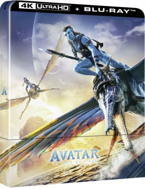 James Cameron - Avatar - A víz útja (4K UHD Blu-ray + BD + bonus) - Limitált, fémdobozos kiadás *Import-Angol hangot és Angol feliratot tartalmaz*