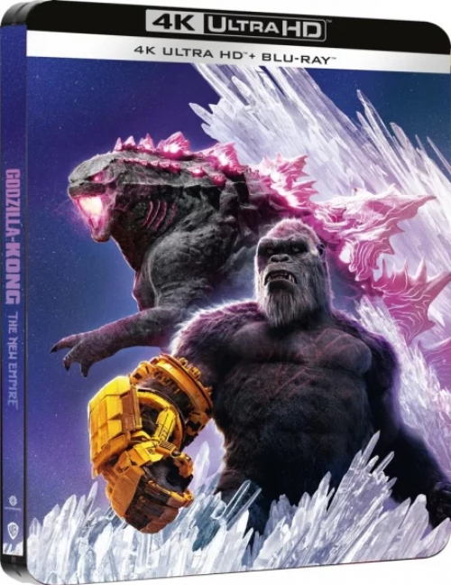 Adam Wingard - Godzilla x Kong: Az Új Birodalom (4K UHD Blu-ray + BD) *Limitált, fémdobozos változat - Blue *Kék* *Import-Angol hangot és Angol feliratot tartalmaz*