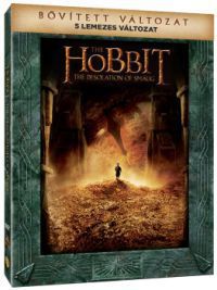 Peter Jackson - A hobbit: Smaug pusztasága - bővített, extra változat (5 DVD) *Antikvár-Jó állapotú*