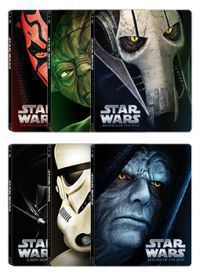 George Lucas, Irvin Kershner, Richard Marquand  - Star Wars - A teljes sorozat (I-VI. rész) (6 Blu-ray) - limitált, fémdobozos változat (steelbook)