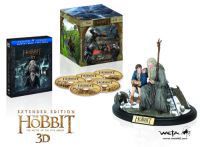 Peter Jackson - A hobbit: Az öt sereg csatája - bővített, extra változat (2 Blu-ray 3D+3 Blu-ray) - limitált, szobros, ajándékdobozos változat