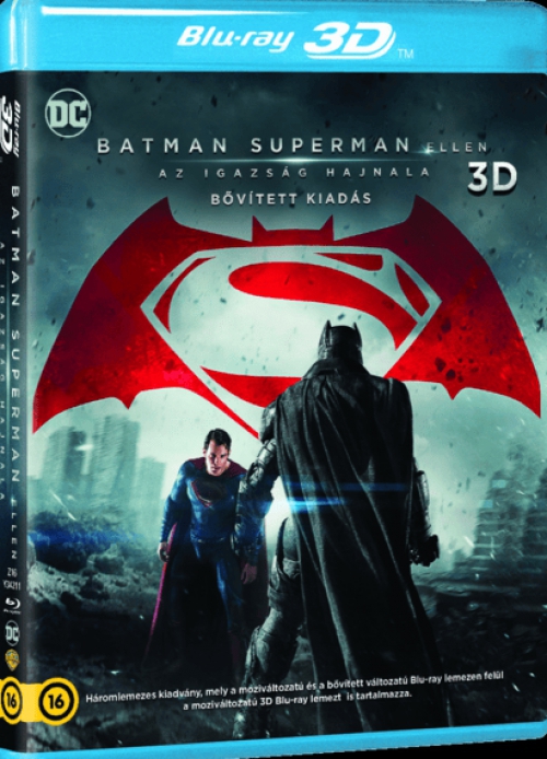 Zack Snyder - Batman Superman ellen - Az igazság hajnala (3D Blu-ray+BD) *Bővített* *24142*