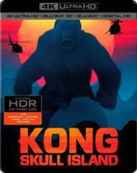 Jordan Vogt-Roberts - Kong: Koponya-sziget (4K UHD Blu-ray + Blu-ray) *Antikvár-Kiváló állapotú-Magyar kiadás*