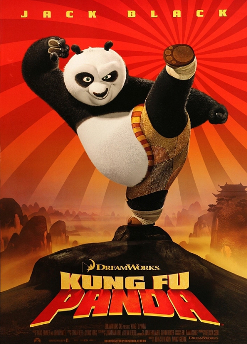 Mark Osborne - Kung Fu Panda 1. (DVD) *Antikvár - Kiváló állapotú*