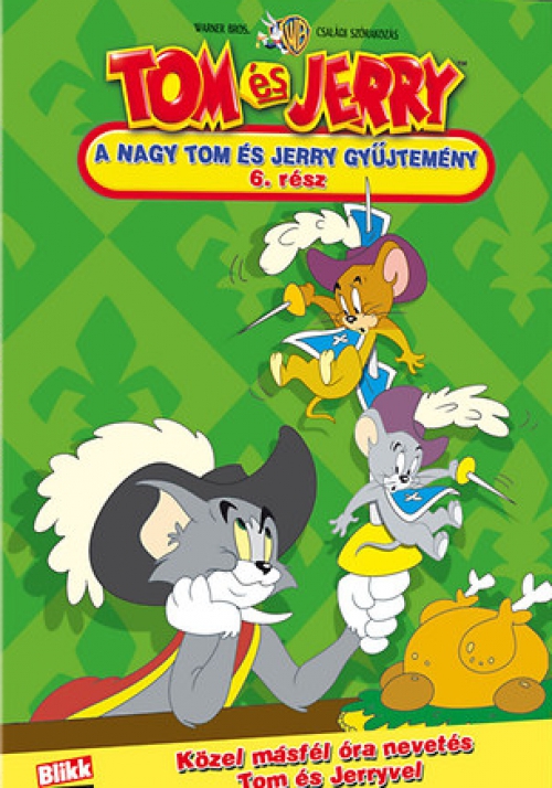 William Hanna, Joseph Barbera - Tom és Jerry - A nagy Tom és Jerry gyűjtemény (6. rész) (DVD) *Antikvár-Kiváló állapotú* 