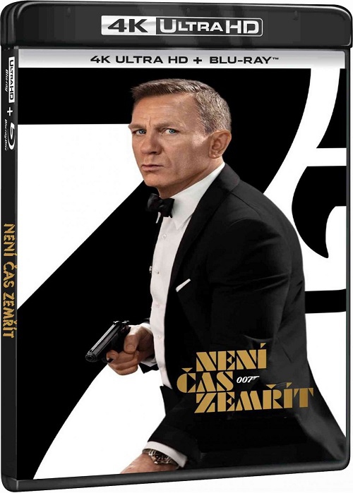 Cary Joji Fukunaga - James Bond - Nincs idő meghalni (4K UHD + Blu-ray) *Import-Magyar szinkronnal*