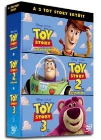 John Lasseter, Lee Unkrich - Toy Story trilógia (3 DVD)