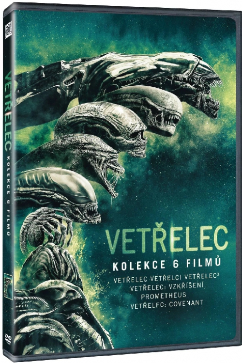 James Cameron, Ridley Scott, Jean-Pierre Jeunet, David Fincher - Alien - 6 filmes gyűjtemény (6 DVD) *Import-Magyar szinkronnal*