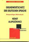 Német alapszókincs. Grundwortschatz der deutschen Sprache