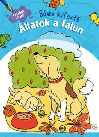  - Állatok a falun - Bűvös kifestő