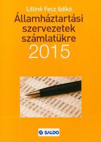 Lilliné Fecz Ildikó - Államháztartási szervezetek számlatükre 2015