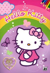  - Hello Kitty - A4 80 oldalas színező