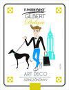 Fashionist Gilbert - Art Deco színezőkönyv
