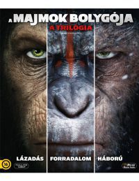 Matt Reeves,  Rupert Wyatt - A majmok bolygója - a trilógia (3 Blu-ray) *Import-Magyar szinkronnal*