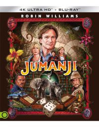Joe Johnston - Jumanji (1995) (4K UHD+Blu-ray) *Magyar kiadás - Antikvár - Kiváló állapotú*