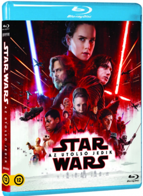 Rian Johnson, George Lucas - Star Wars: Az utolsó jedik (Blu-ray) *Magyar kiadás - Antikvár - Kiváló állapotú*