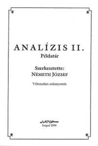 Németh József - Analízis II. - Példatár