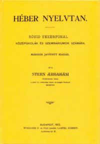 Stern Ábrahám - Héber nyelvtan