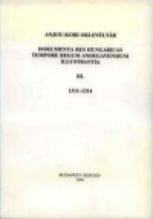 Anjou-kori oklevéltár III. 1311-1314