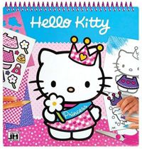  - Hello Kitty - kreatív matricás színező *RJM Hungary*