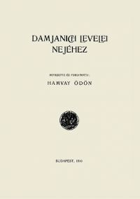 Damjanich János - Damjanich levelei nejéhez