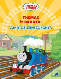  - Thomas és barátai - Vonatos színezőkönyv