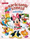 Karácsonyi színező matricákkal - Minnie