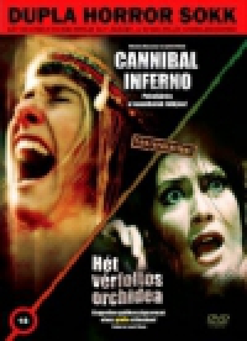 Cannibal Inferno / Hét vérfoltos orchidea (DVD) *Dupla Horror sokk* *Antikvár - Kiváló állapotú*
