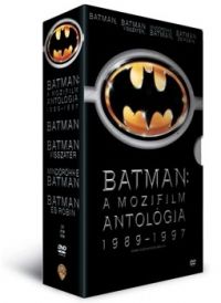 Joel Schumacher, Tim Burton - Batman: A mozifilm antológia 1989-1997 (8 DVD)  *Antikvár-Kiváló állapotú*
