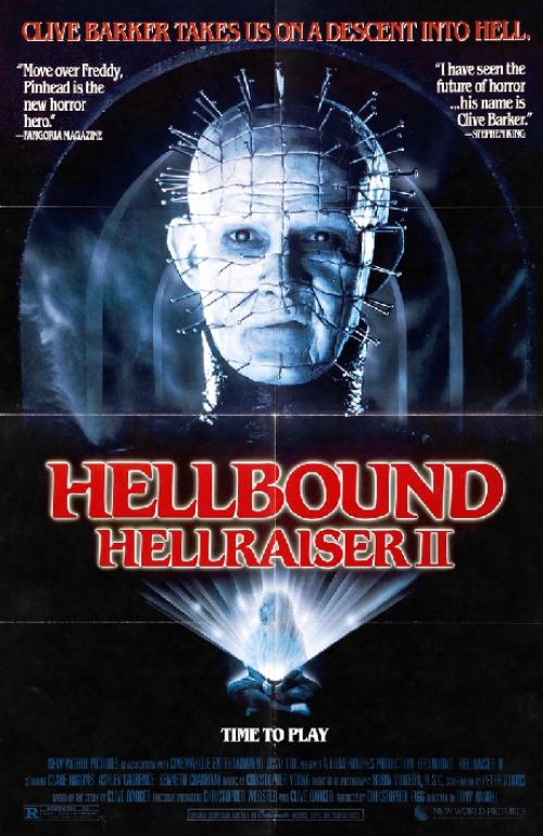 Tony Randel - Hellraiser 2.  (DVD) *1988* *Antikvár-Kiváló állapotú*