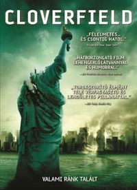 Matt Reeves - Cloverfield (DVD) *Antikvár - Kiváló állapotú*