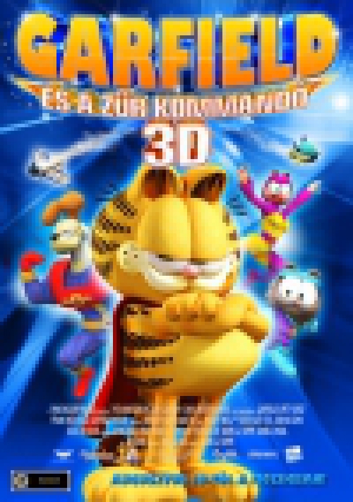 Garfield és a Zűr Kommandó (3D DVD)