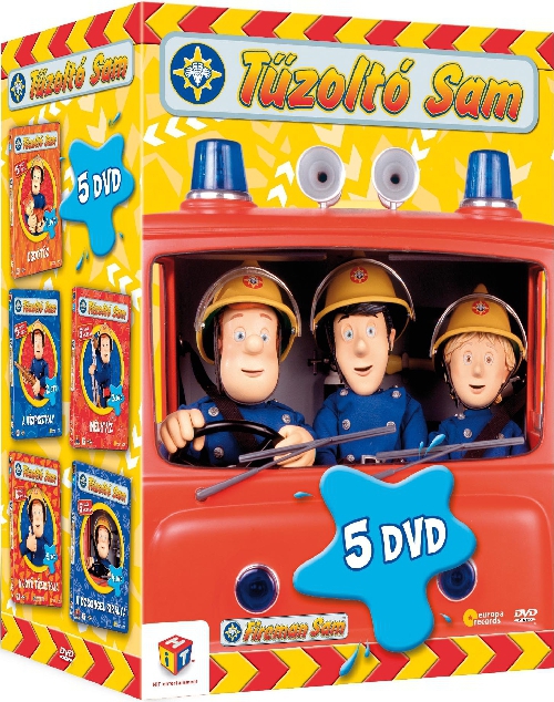 Több rendező - Tűzoltó Sam 1-5. *Díszdobozos kiadás* (5 DVD)