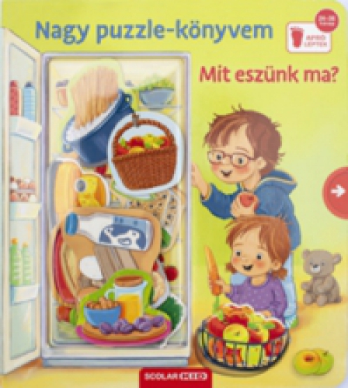 Mila Rulff - Nagy puzzle-könyvem - Mit eszünk ma?