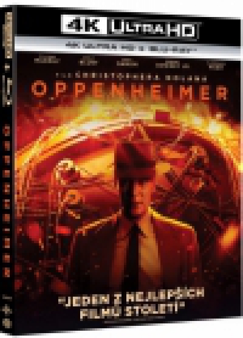 Oppenheimer (4K UHD BD+ Blu-ray+bonus disk) *Angol hangot és Angol feliratot tartalmaz*
