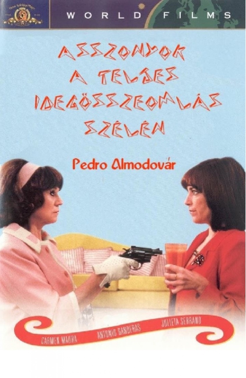 Pedro Almodóvar - Asszonyok a teljes idegösszeomlás szélén (DVD) *Antikvár - Kiváló állapotú*